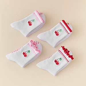 3 pairs, Cute  3 Pairs Pilates Socks with Grips  Ruffle Yoga Sock Grip Socks for Women